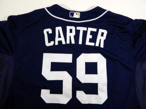 2014 סן דייגו פדרס אנתוני קרטר 59 משחק הונפק על גופני חיל הים JC - משחק גופיות MLB משומשות