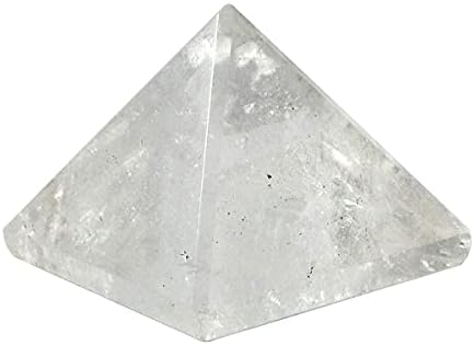 פירמידה של אדהיה פירמידה אבן גביש טבעית נקה קוורץ פירמידה אבן ריפוי טבעית ריפוי ריפוי ריפוי קריסטל נקה