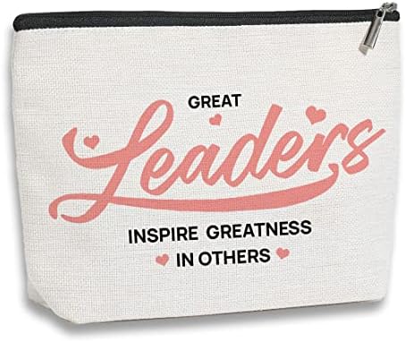 מנהיגים מתנות איפור תיק למנהיגים בוס הערכה מתנות הערכה מתנות בוס יום מתנה עבור מנהיג בוס מפקח מנטור