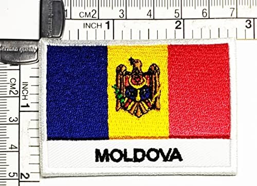 קליינפלוס 1.7 על 2.6 אינץ'. מולדובה דגל תיקוני עשה זאת בעצמך מעיל חולצה ג ' ינס כובע תלבושות סמל צבאי