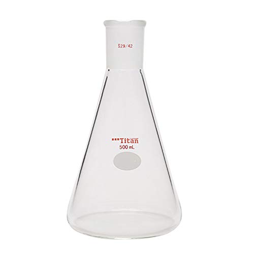 אדמאס-בטא 1 חתיכה זכוכית ארלנמאייר בקבוק חרוטי כוס עמיד 29/42 125 מ ל מדידת כוס כימיה מעבדה זכוכית לעבות