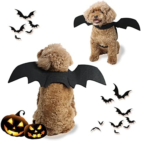 תלבושות ליל כלבים של לוזגט כלבים כנפיים עטלף עבור כלבים גדולים חתולים קוספליי קוספליי אביזרי ילד מצחיקים