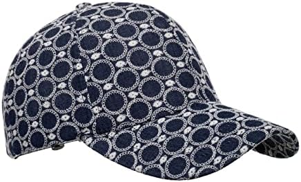 מנהונג אופנה נשים גברים מעגל ספורט הדפס נושם חוף כובע בייסבול מתכוונן כובע בייסבול שטר ארוך במיוחד