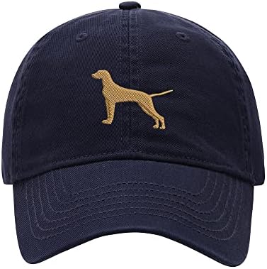 ל8502-קסיב בייסבול כובע גברים ויזלה כלב רקום שטף כותנה כלב כובע בייסבול כובעים