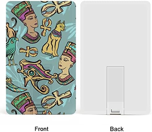 עתיקה של מדפסת האמנות של מצרים כרטיס אשראי בכרטיס פלאש USB כונן זיכרון נייד כונן אחסון מפתח 32 גרם