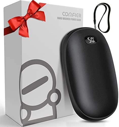 Coococo 2-in-1 מחממי ידיים נטענים ובנק כוח, חום יד לשימוש חוזר של USB, גודל כיס, תנור יד חשמלי