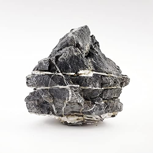 לייפגארד סמוקי מאונטיין סיריו אקווריום אבן אבנים בגודל גדול 42 פאונד כמות מארז, אפור