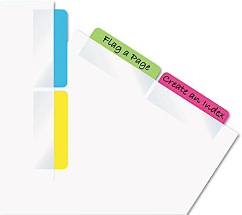 רדי-תג 33248 כרטיסיות אינדקס מקל עצמי כתיבה על 2 איקס 11/16 4 צבעים 48 / חבילה