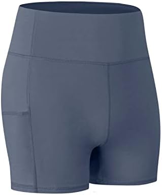 מכנסיים קצרים אתלטים לנשים חותלות גבוהות במותניים אימון מכנסי יוגה קצרים מכנסיים קצרים בקרת