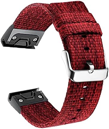 Sawidee 26 22 ממ Watchband for Garmin Fenix ​​7 7x 6 6x 6S Pro 5 5x Plus 3 HR 935 Nylon מהדורה מהירה