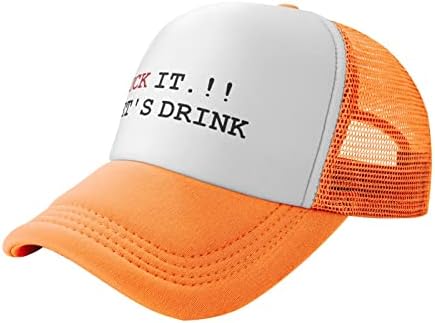 לעזאזל זה מאפשר לשתות כובע יוניסקס כובעי משאיות למבוגרים כובע מתכוונן למבוגרים כובעי דייג קלאסיים