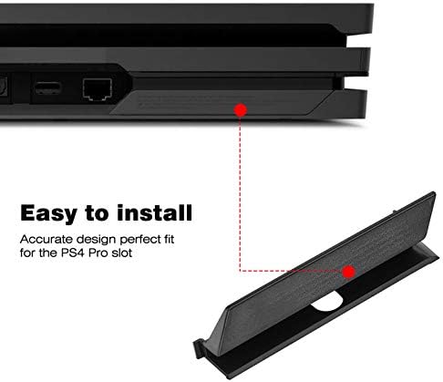 Socobeta קל להתקנה והסרת דש דלת הכונן הקשיח שימוש זמן רב עבור PS4 Pro Console