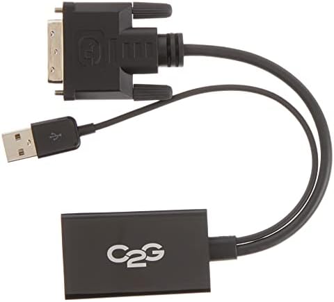 C2G 41379 DVI לממיר מתאם DisplayPort, שחור