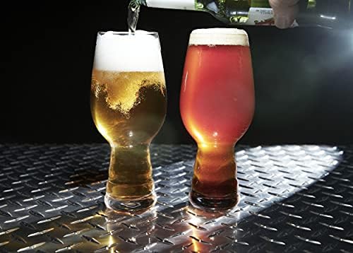 כוסות בירה מזכוכית ברנס, כוסות שתייה קלאסיות של איפא, 21 אונקיות.