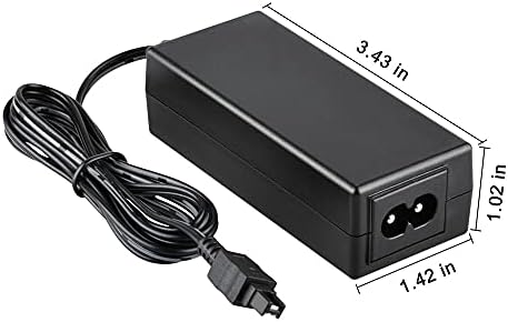 J-Zmqer AC מתאם AC מטען אספקת חשמל תואם ל- Sony Handycam DCR-SR68 DCR-SR88 DCR-SX43 PSU