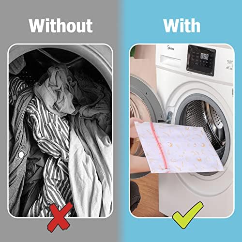 יונהגונג רשת כביסה שקיות, מכונת כביסה לשטוף שקיות, לשימוש חוזר ועמיד רשת לשטוף שקיות לכביסה