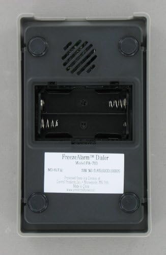 בקרה על מוצרי FreeZealarm Dialer טמפרטורת אזעקה FA-700 עם 1 הודעה / צג הודעה קולית / צג עבור קיצוניות