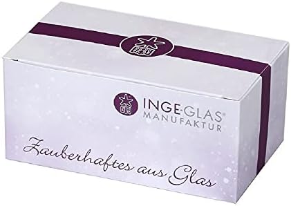 אינגה-גלאס חום פטריות 10079021 איגם גרמנית זכוכית חג המולד קישוט