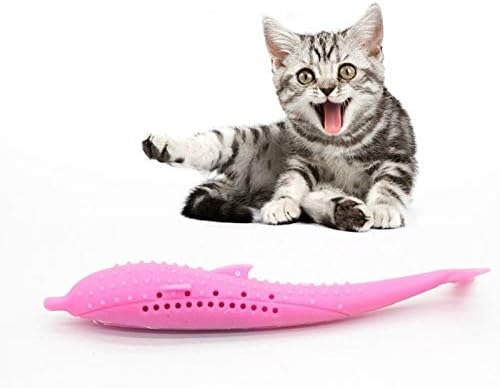 N/A סיליקון חתול חתול ניקוי שיניים סיליקון דולפין צעצוע