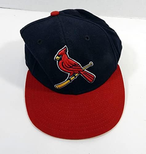 1999 סנט לואיס קרדינלס שוון דונסטון 21 משחק נעשה שימוש בצי כובע 7.125 DP22659 - משחק כובעי MLB
