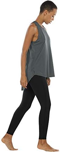 ICYZONE פתוח אימון בגב גופיות חולצות - גופני פעילות גופנית פעילות גופנית אתלטית יוגה לנשים