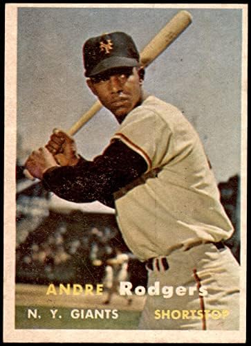 1957 טופס בייסבול 377 אנדרה רודג'רס מעולה על ידי כרטיסי מיקיס