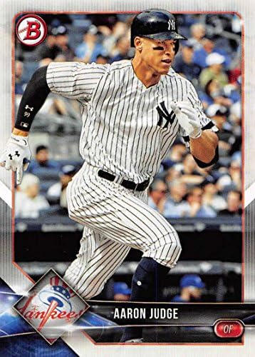 2018 Bowman 24 Aaron Judge New York Yankees כרטיס בייסבול