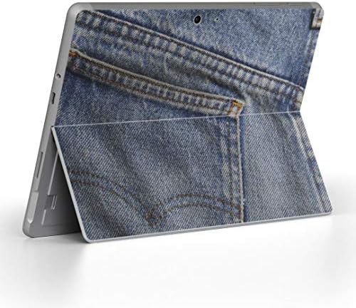 כיסוי מדבקות Igsticker עבור Microsoft Surface Go/Go 2 אולטרה דק מגן מדבקת גוף עורות 000192 ג'ינס אופנה אופנתית