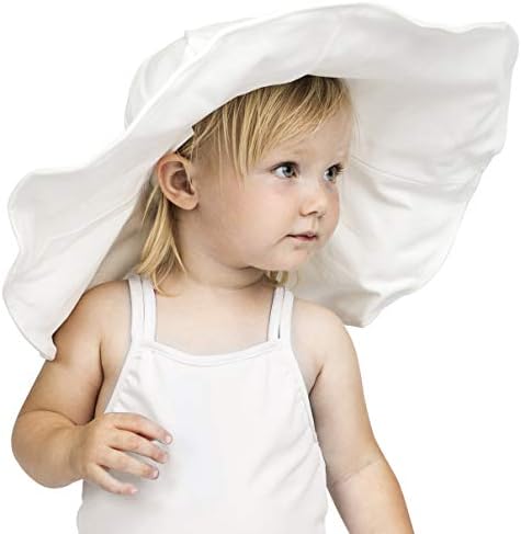 היקום הזעיר מתכוונן כובע שמש כובע שמש לתינוקות ילדים פעוטות - שוליים רחבים, גודל מתכוונן