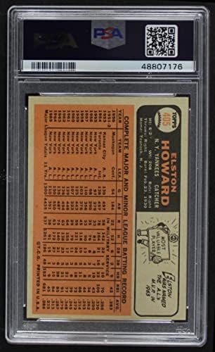 1966 Topps 405 אלסטון האוורד ניו יורק ינקיס PSA PSA 6.00 ינקי