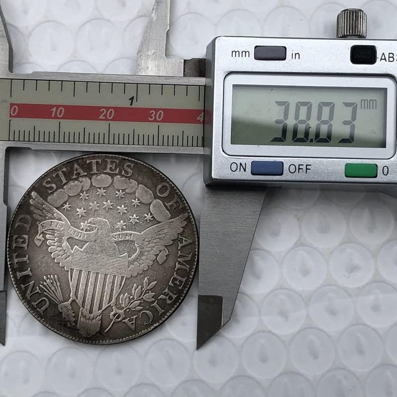 עשו 1802 מטבעות אמריקאים פליז מטבעות מצופה כסף מלאכות עתיקות מטבעות זיכרון זרות