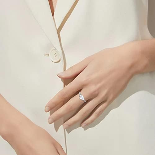 2023 חדש יהלומי זירקון טבעת לנשים תכשיטים פופולרי אביזרי תכשיטי סט נוער