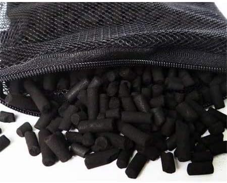 1 ליברות פחם פעיל פחמן כדורי ב משלוח רשת מדיה תיק עבור אקווריום דגי בריכת טנק מיכל מסנן