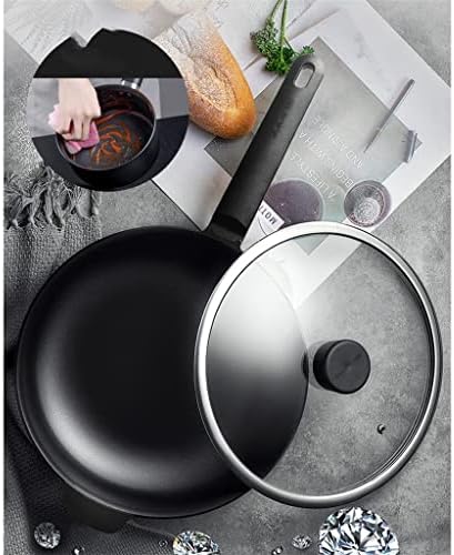סט כלי בישול שחור מחבת עם מכסה סכום אוסף כלי בישול סכום כלי בישול נון סטיק אספקת מטבח
