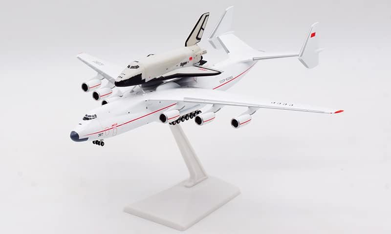 כנפיים כחולות אנטונוב AN-225 MRIYA & RKK ENERGIYA BURAN CCCP-82060 1/400 מטוסי DIECAST דגם שנבנה מראש