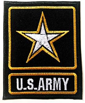 תלבושת כוכבים של צבא ארהב תלבושת צבאית ארהב לוגו אופנוען רוכב אופנוע אפליקציה רקום תפור על