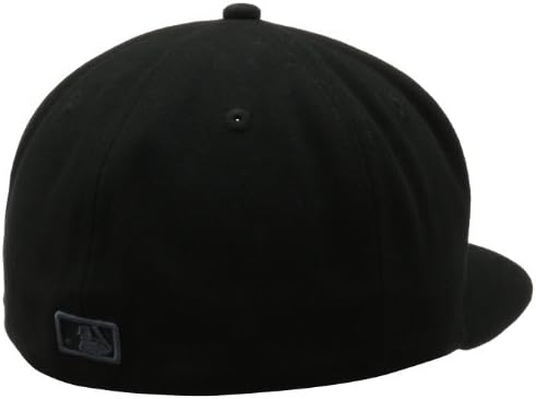 ליגת הבייסבול קולורדו רוקיס שחור ואפור 59 חמישים כובע מצויד