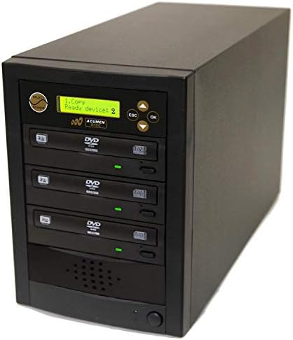 דיסק אקומן 1 עד 2 דיסקי יעד מכונת מעתק תקליטורים עם כונני מבערי סופרים של אסוס