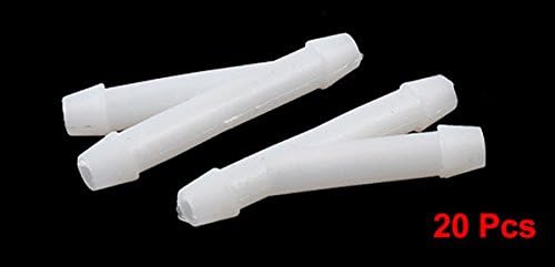 20-חתיכה פלסטיק אקווריום אוויר משאבת צינורות 3-דרך שסתום צינור מחבר סט