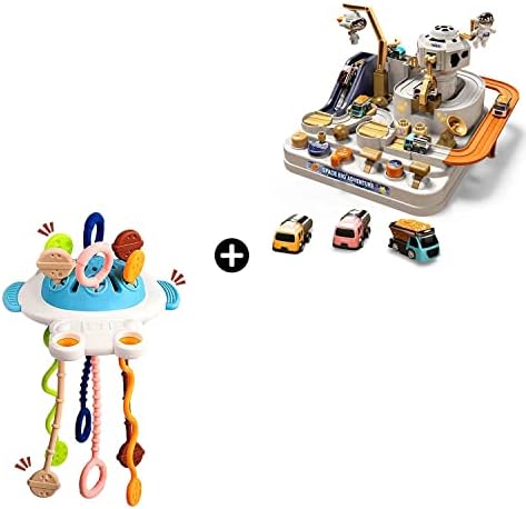 Rajahntoys צרור צעצועים חושים עם צעצועי הרפתקאות לרכב