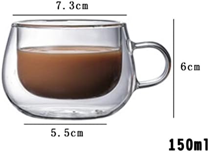 לוקו כוס קפה שקופה כוס חלב ויסקי תה בירה קוקטייל כפול ספל ספל שתייה כוסות כוסות