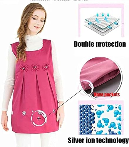 DARZYS EMF אנטי קרינה לבגדי ביגוד אופנה, חליפת הגנת קרינה להריון מוליך/מגן על EMF-אנטי-קרני
