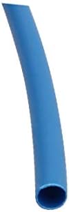 X-DREE Polyolefin חום התכווץ צינור כבל חוט שרוול 5 מטרים באורך 1.5 ממ כחול DIA פנימי (מניקוטו לקאבי מסוף