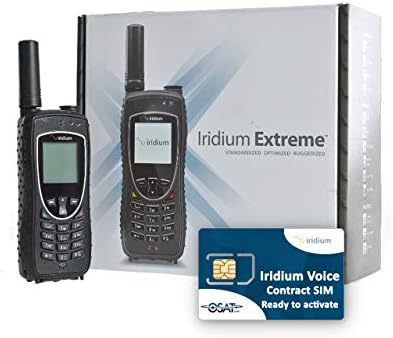 OSAT IRIDIUM 9575 טלפון לוויין עם כרטיס SIM חוזה חודשי מוכן להפעלה