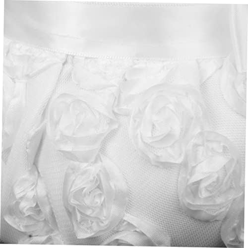 רטרו דקור לבן סלי חתונה קישוט פרח ילדה מתנת סל חתונה פרח סלי פרח ילדה עלה כותרת סל פרח ילדה סל לחתונה