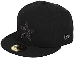 ליגת הבייסבול יוסטון אסטרוס שחור ואפור 59 חמישים כובע מצויד
