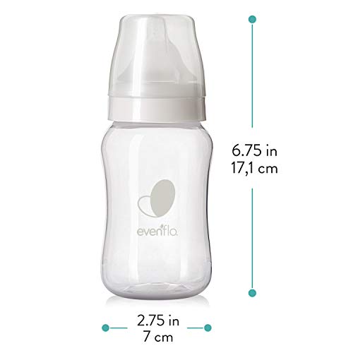 איזון אוורור פרימיום בתוספת בקבוקי תינוק, יילוד ותינוק צוואר רחב-מסייע בהפחתת קוליק - 9 אונקיה