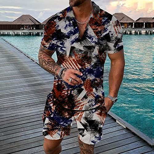 BMISEGM Summer Mens T חולצת טריקו גברים יום עצמאות פג אביב ואופנת קיץ פנאי חוף הים החוף 3d גברים