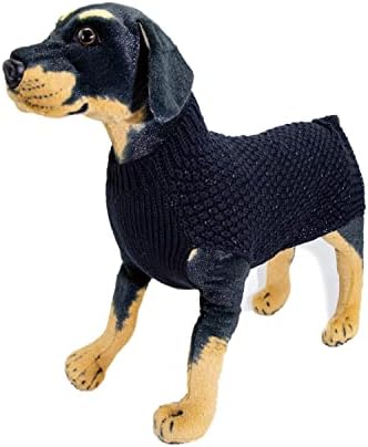 Ganfanren כלבים סרוגים סוודר סוודר בחורף בגדי מעיל חיות מחמד
