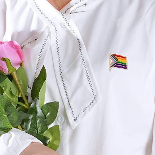 24 חתיכות גאווה סיכות קשת דגל להטב אמייל דש פין סיכות קישוט לסבית טרנסג ' נדר הומו פעילויות